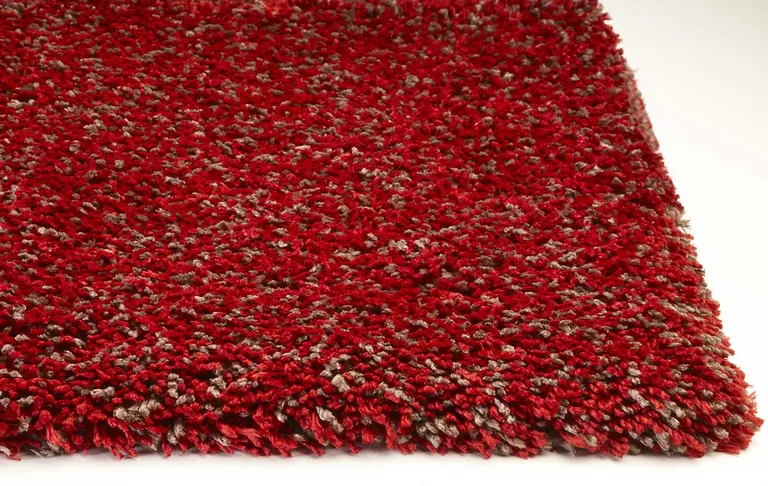 Polyester Red Heather Area Rug Photo 4