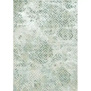 Photo of Polyester Sand Silver Area Rug