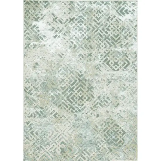 Polyester Sand Silver Area Rug Photo 1