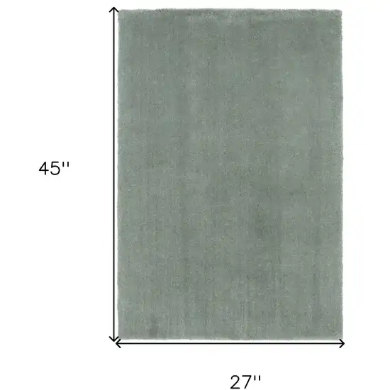 Polyester Slate Area Rug Photo 6