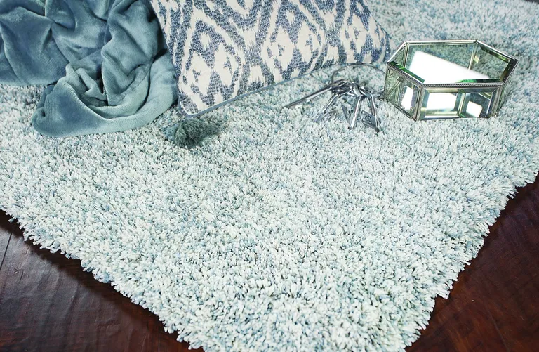 Polyester Slate Heather Area Rug Photo 5