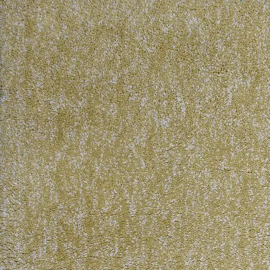 Polyester Yellow Heather Area Rug Photo 2