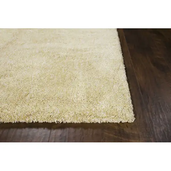 Polyester Yellow Heather Area Rug Photo 5