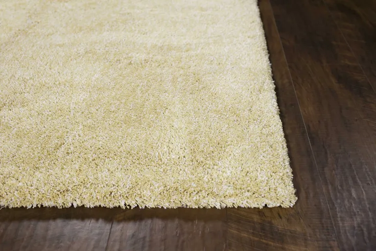 Polyester Yellow Heather Area Rug Photo 5