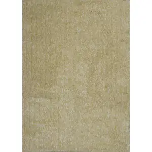 Photo of Polyester Yellow Heather Area Rug