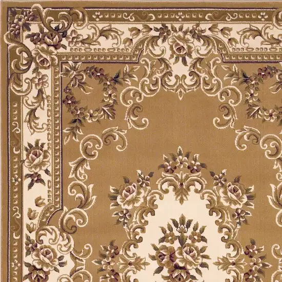 1' X 2' Polypropylene Beige Or Ivory Area Rug Photo 6