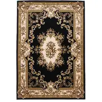 Photo of Polypropylene Blackor Ivory Area Rug