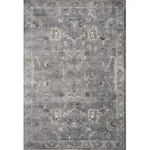 Photo of Polypropylene Grey Area Rug