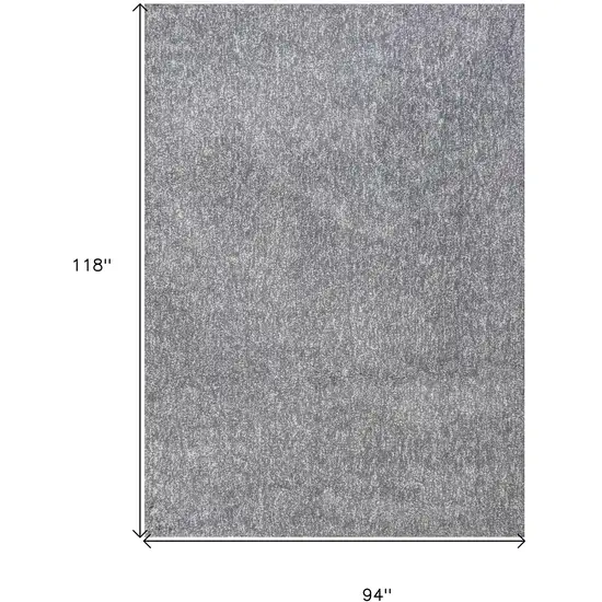 Polypropylene Grey Area Rug Photo 3