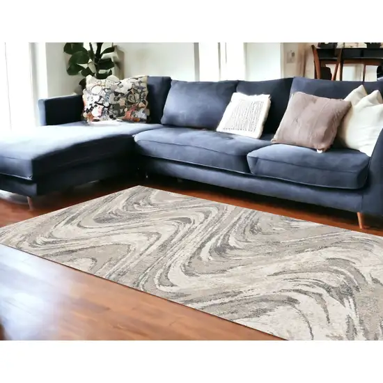 Polypropylene Natural Area Rug Photo 1