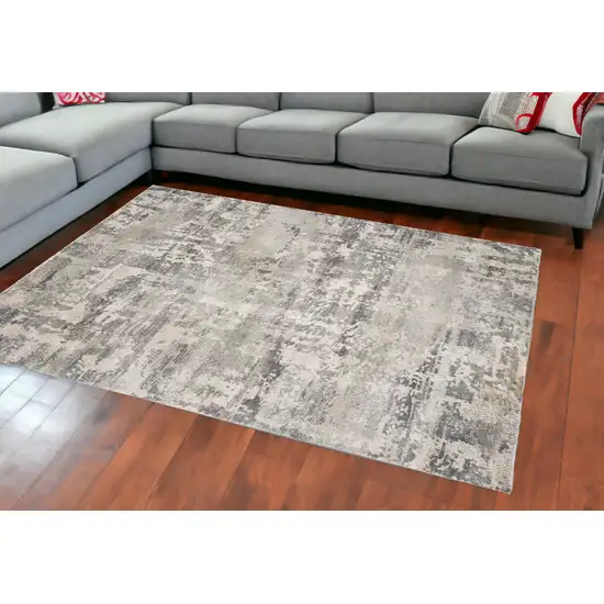 Polypropylene Natural Area Rug Photo 1