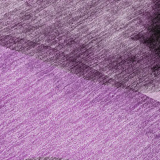 Purple Abstract Washable Non Skid Indoor Outdoor Area Rug Photo 8