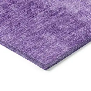 Photo of Purple And Lavender Ombre Washable Indoor Outdoor Area Rug