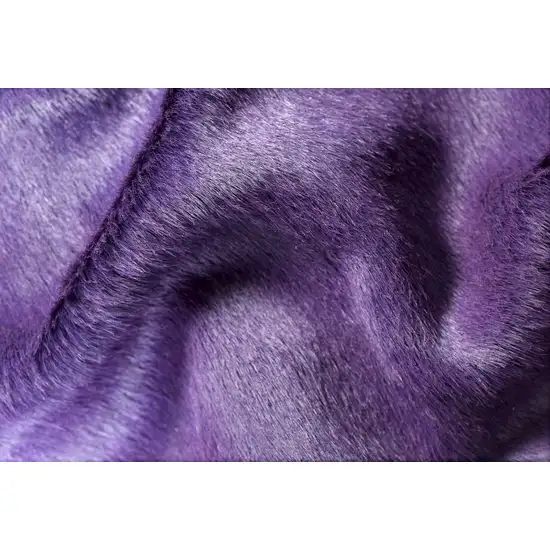 Purple Cowhide - Area Rug Photo 2