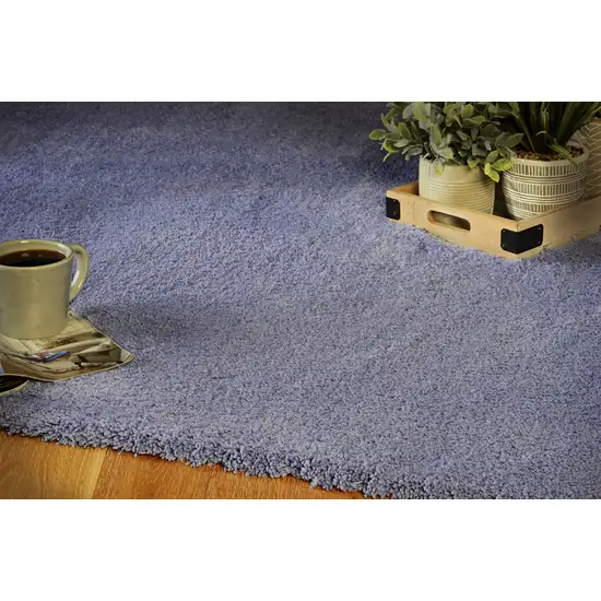 Purple Plain Area Rug Photo 4