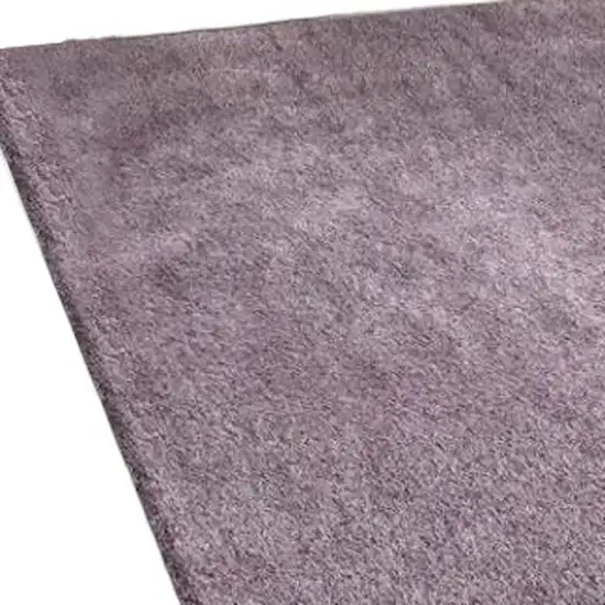 Purple Shag Hand Tufted Area Rug Photo 3