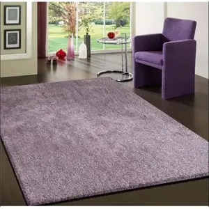 Photo of Purple Shag Hand Tufted Area Rug