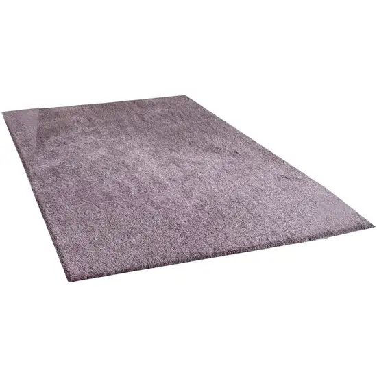 Purple Shag Hand Tufted Area Rug Photo 2