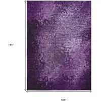 Photo of Purple Washable Non Skid Indoor Outdoor Area Rug