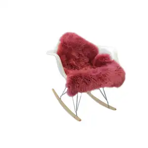 Photo of Raspberry New Zealand Natural Shearling Sheepskin Rug