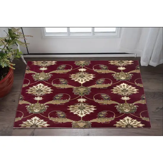 Red Area Rug Photo 1