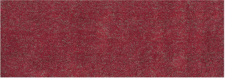 Red Heather Indoor Shag Runner Rug Photo 2