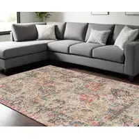 Photo of Red Oriental Non Skid Area Rug