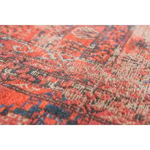 Photo of Red Oriental Non Skid Area Rug