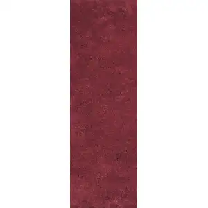 Photo of Red Plain Runner Rug