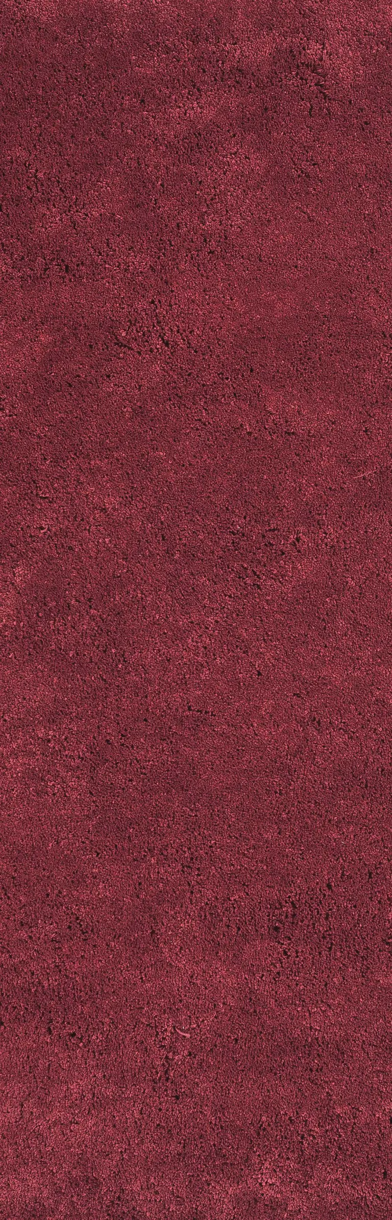 Red Plain Runner Rug Photo 1