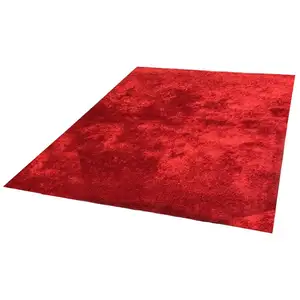 Photo of Red Shag Hand Tufted Area Rug