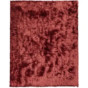 Photo of Red Shag Hand Tufted Area Rug