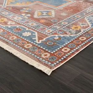 Photo of Red Southwestern Area Rug