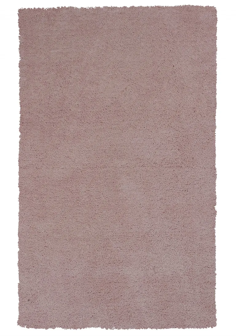 Rose Pink Indoor Shag Rug Photo 1