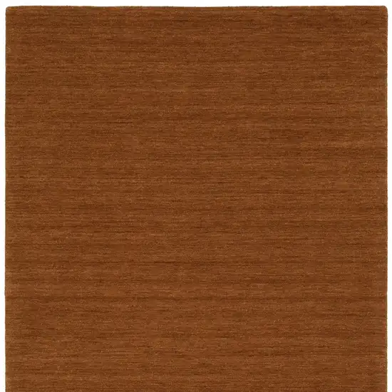 Rust Wool Hand Tufted Area Rug Photo 4