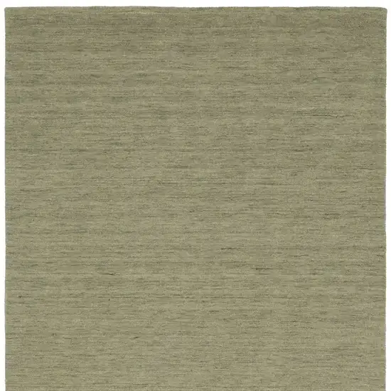 Sage And Green Wool Hand Tufted Area Rug Photo 4