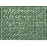 Photo of Sage Geometric Washable Non Skid Indoor Outdoor Area Rug