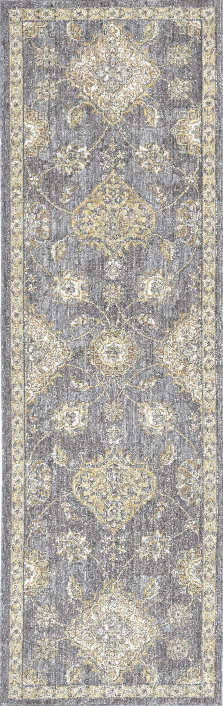 Sage Green Machine Woven Traditional Indoor Area Rug Photo 1