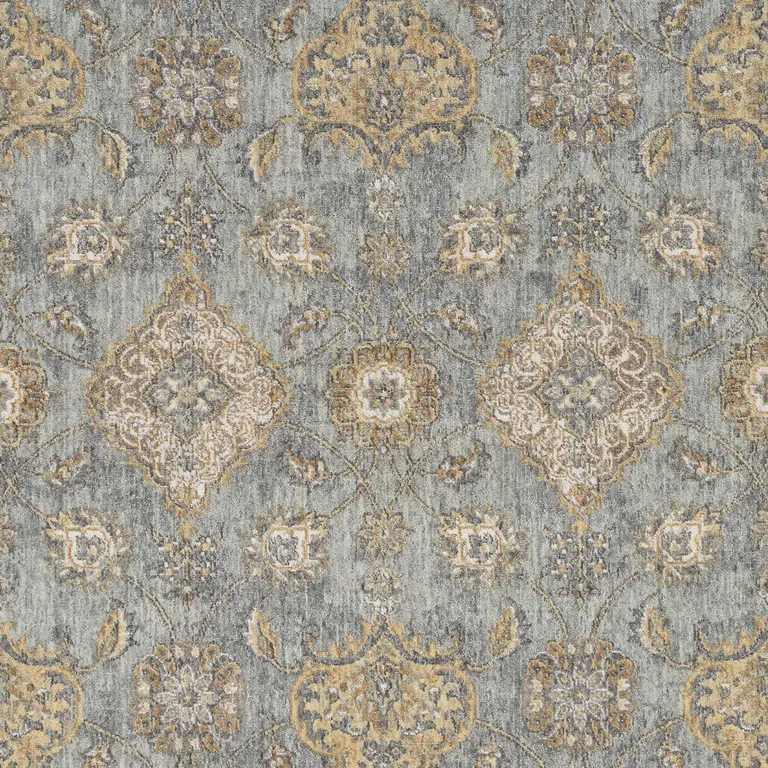 Sage Green Wool Rug Photo 2