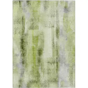 Photo of Sage Washable Non Skid Indoor Outdoor Area Rug