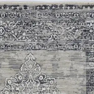 Photo of Sand Charcoal Polypropylene Rug