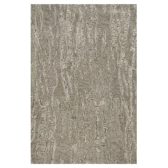 Sand Hand Tufted Abstract Indoor Area Rug Photo 1
