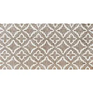 Photo of Sand Moroccan Machine Tufted Area Rug With UV Protection