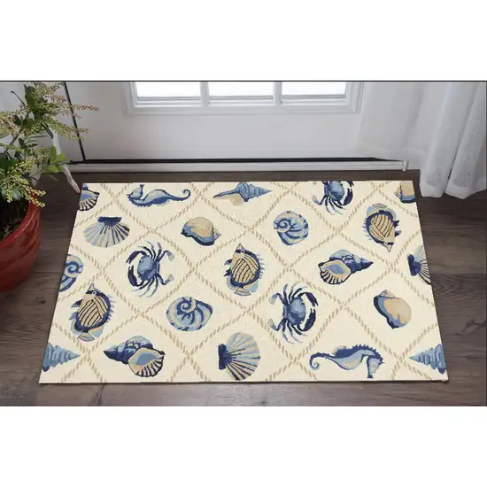 Sand Hand Tufted Area Rug Photo 1