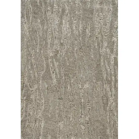 Sand Plain Wool Indoor Area Rug with Viscose Highlights Photo 1