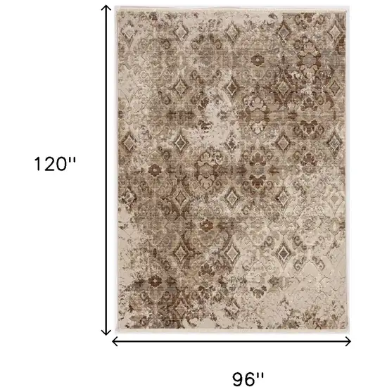 Sand Polypropylene Rug Photo 3