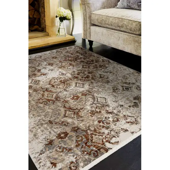 Sand Polypropylene Rug Photo 3