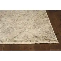 Photo of Sand or Charcoal Polypropylene Runner Rug