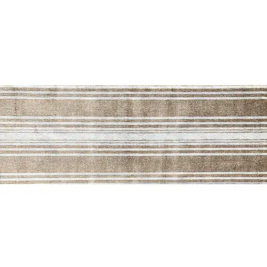 Sandy Shores Regatta Stripe Washable Runner Rug Photo 1