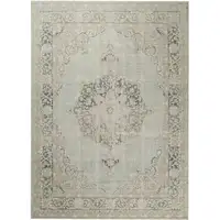 Photo of Sea Green Medallion Power Loom Area Rug